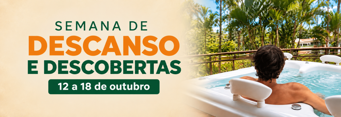 Semana de Descanso e Descobertas Semana de Descanso e Descobertas